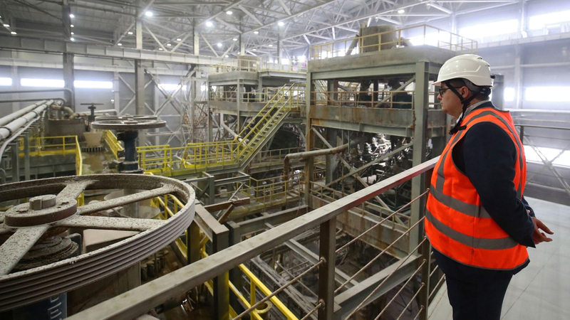 مصنع روسي للسماد يبيع الإنتاج إلى أميركا وأوروبا. من المصدر