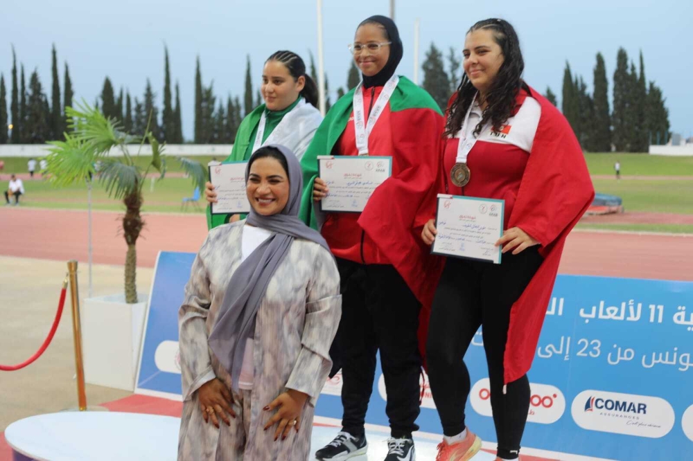 سلمى المري تهدي الإمارات أول ذهبية لألعاب القوى في تاريخ المشاركات النسائية الخارجية