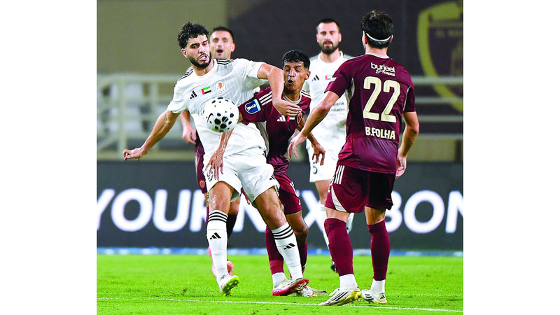 عجمان يفرض التعادل على الوحدة