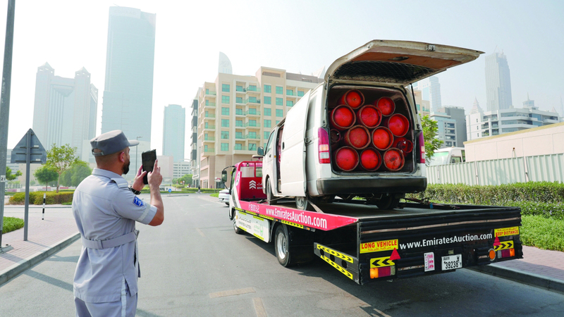 الهيئة نفذت الحملات التفتيشية في دبي بالتعاون مع 15 جهة. من المصدر