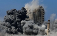 الصورة: واشنطن تبحث عقد مؤتمر دولي لإعادة إعمار غزة