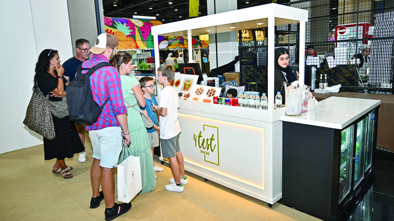 أسماء الحمادي لفتت الأنظار بمشروعها المنزلي المبتكر «فور تيست سناكس». من المصدر   