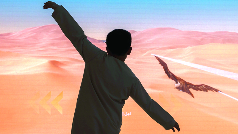 «مركز حمدان بن محمد» قدّم تجربة تجمع التراث والتكنولوجيا. من المصدر