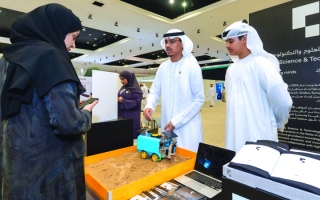 الصورة: «ربع قرن للعلوم والتكنولوجيا» يشارك في منتدى «الاتصال الحكومي»