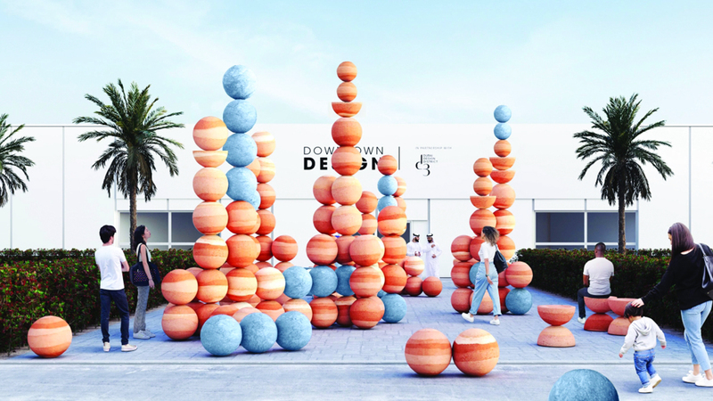 أسبوع دبي للتصميم عكس عبر دوراته المتعاقبة مكانته حدثاً إبداعياً عالمياً بارزاً. أرشيفية