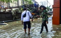 الصورة: سيول مدمِّرة تجتاح جزيرة بالي الإندونيسية