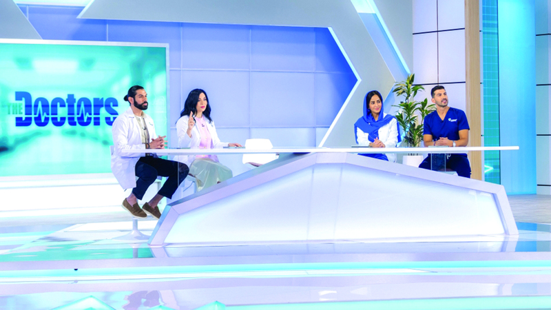 &laquo;البرنامج&raquo; الذي سيبدأ عرضه اليوم يشهد مشاركة نخبة من الأطباء العرب البارزين في تخصصات مختلفة. من المصدر