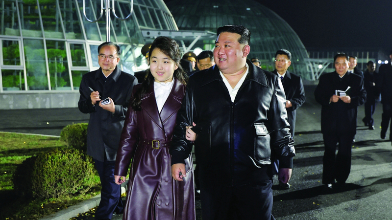 يُعتقد أن كيم جو-آي الابنة الوحيدة للرئيس الكوري الشمالي. أرشيفية