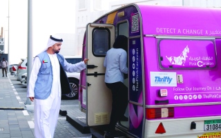 الصورة: «القافلة الوردية» تخصص «عيادة مصغرة» للكشف المبكر عن سرطان الثدي