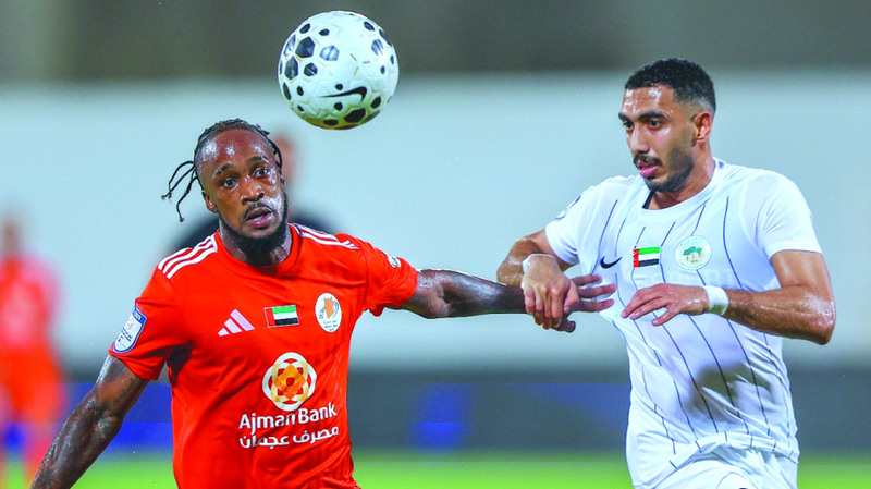 عجمان يلوي ذراع البطائح مجدداً ويحصد أول فوز بالدوري