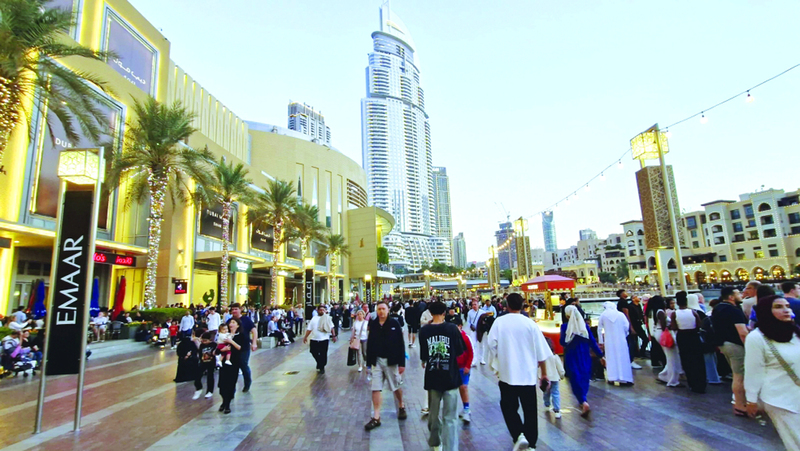 السياحة الترفيهية في دبي تواصل تسجيل معدلات قوية طوال أشهر السنة. أرشيفية