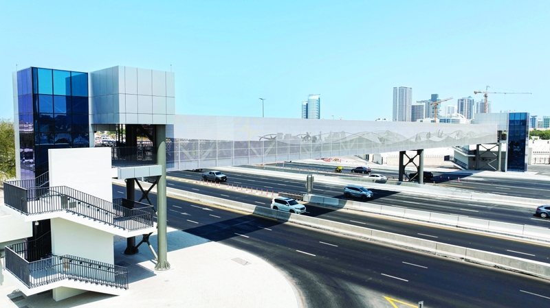 %88 نسبة رضا السكان عن البنية التحتية للمشاة في دبي. من المصدر