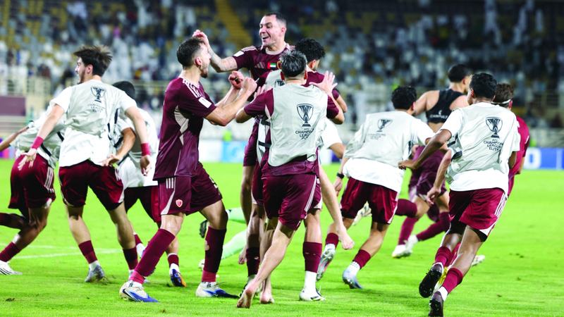 الوحدة أول نادٍ إماراتي يفوز على فريق سعودي في «النخبة»