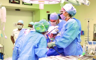 الصورة: «كليفلاند أبوظبي» يجري 941 عملية زراعة أعضاء بشرية منذ 2017