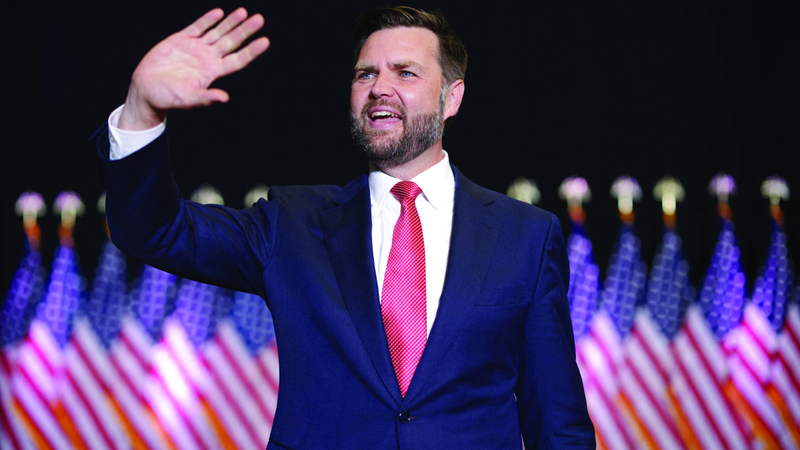 فانس قال إن العنف السياسي يأتي غالبيته من اليمين. إي. بي. إيه