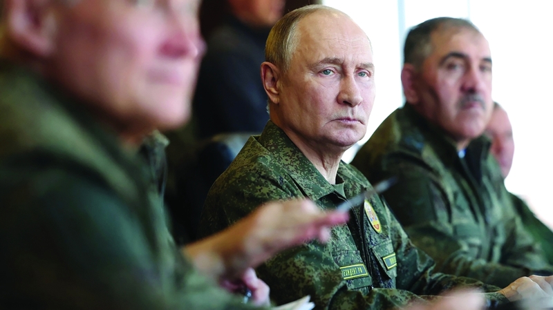 بوتين وصل إلى رئاسة روسيا عام 1999. من المصدر