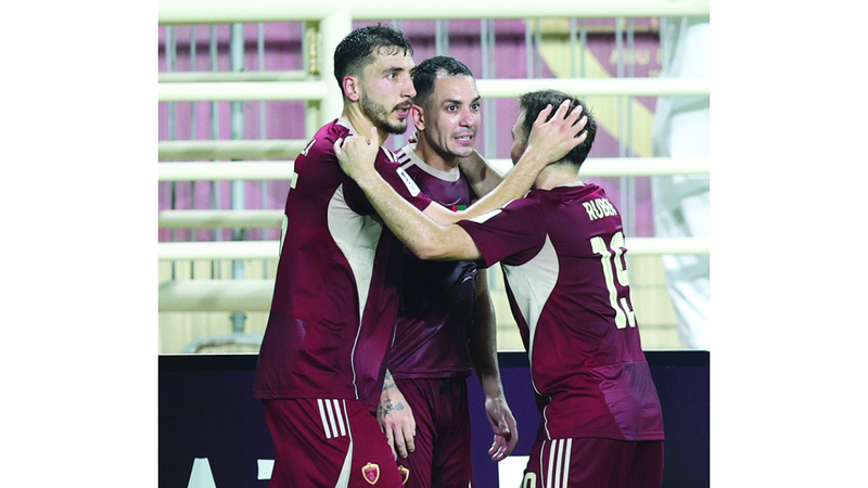 الوحدة لم يتعرّض لأي خسارة منذ بداية الموسم. تصوير: سالم خميس