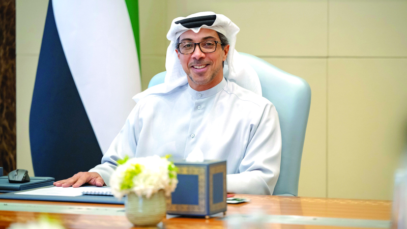 منصور بن زايد: صادق الأمنيات إلى المملكة العربية السعودية الشقيقة بدوام التقدم والازدهار.