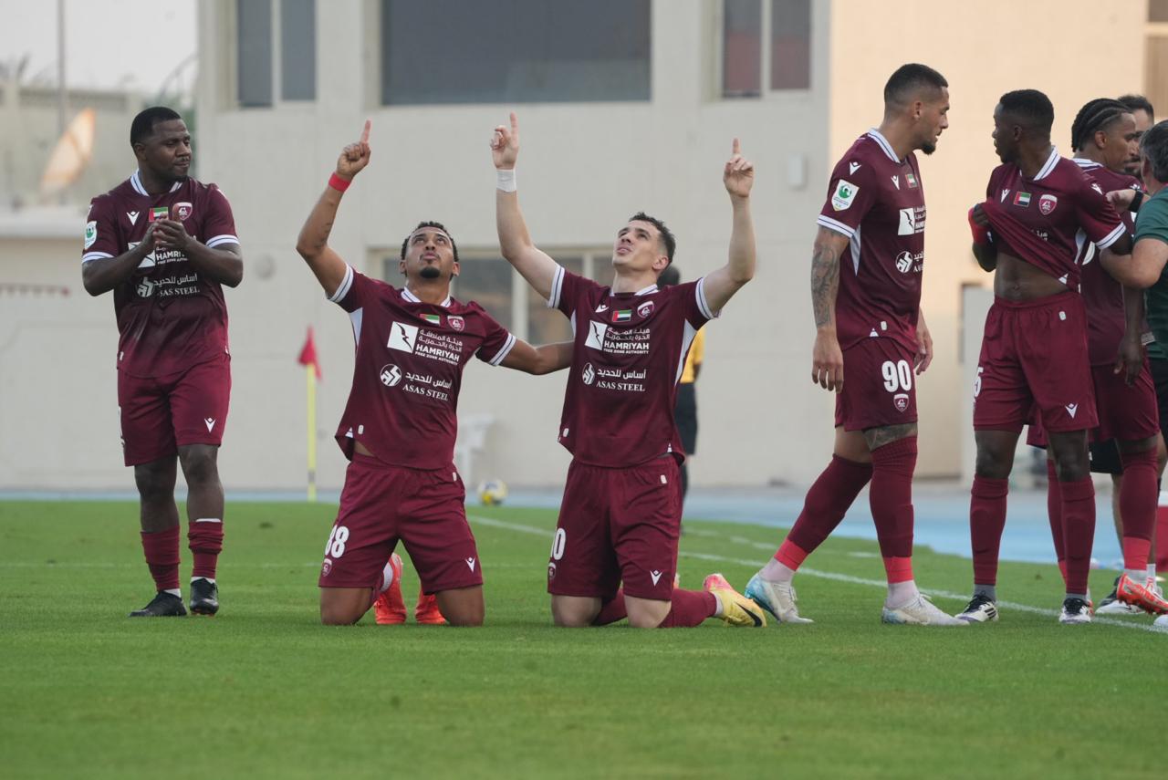تأهل الحمرية ودبا الحصن والعروبة ويونايتد في الكأس