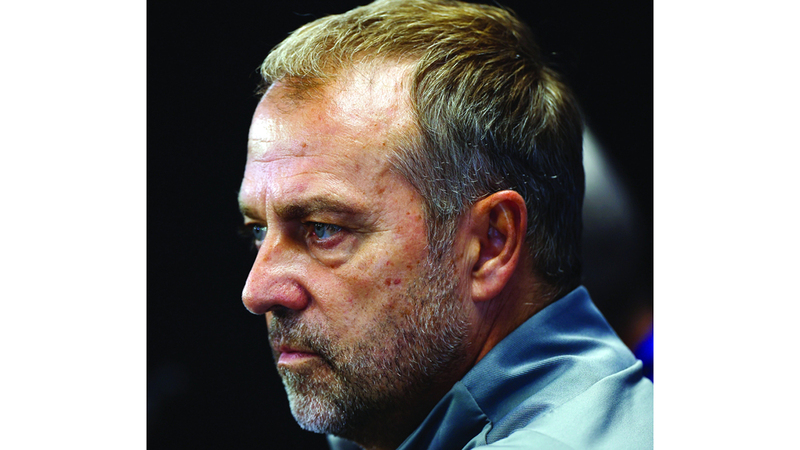 مدرب برشلونة الإسباني هانزي فليك. إي.بي.إيه