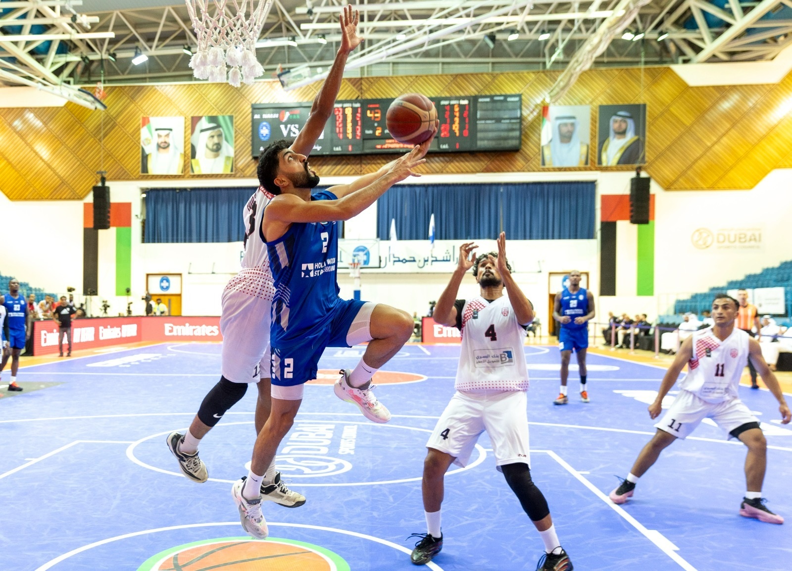 النصر يهزم «شعب حضرموت» في افتتاح البطولة العربية لكرة السلة