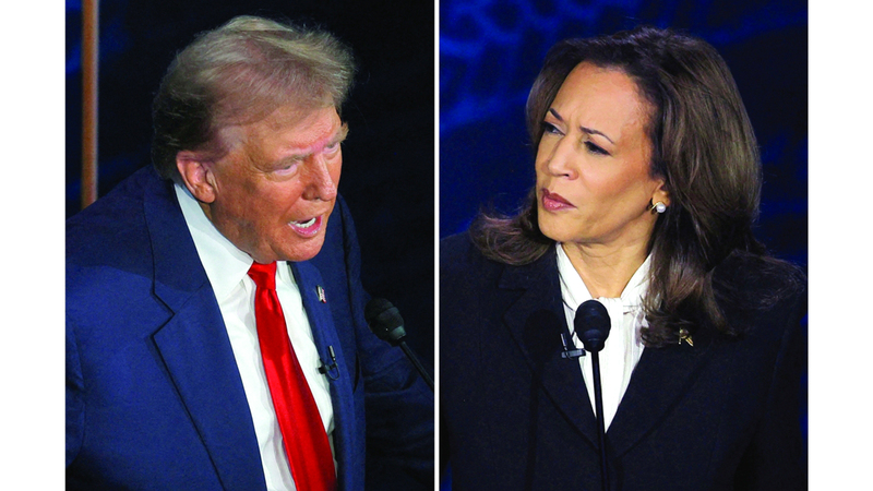 هاريس اعتبرت أن ترامب أسهم في إعاقة فوزها بالانتخابات. رويترز