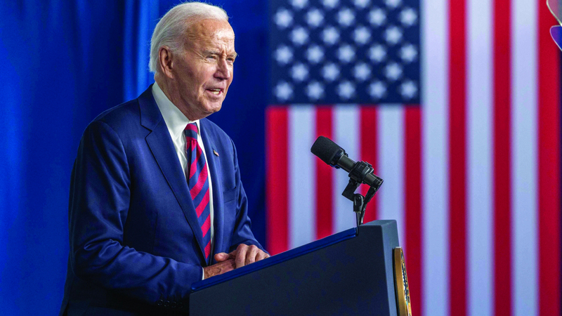 إدارة بايدن خلقت مناخاً سياسياً سعت من خلاله للتأثير على ما تقوم به المنصات. أ.ف.ب