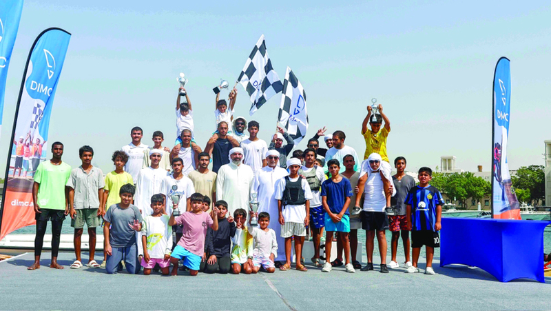 «زلزال» و«الصاروخ 1» بطلي سباق دبي للقوارب الشراعية 22 قدماً