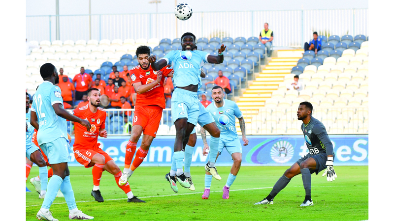 بني ياس يلعب 450 دقيقة بلا هدف أو نقطة