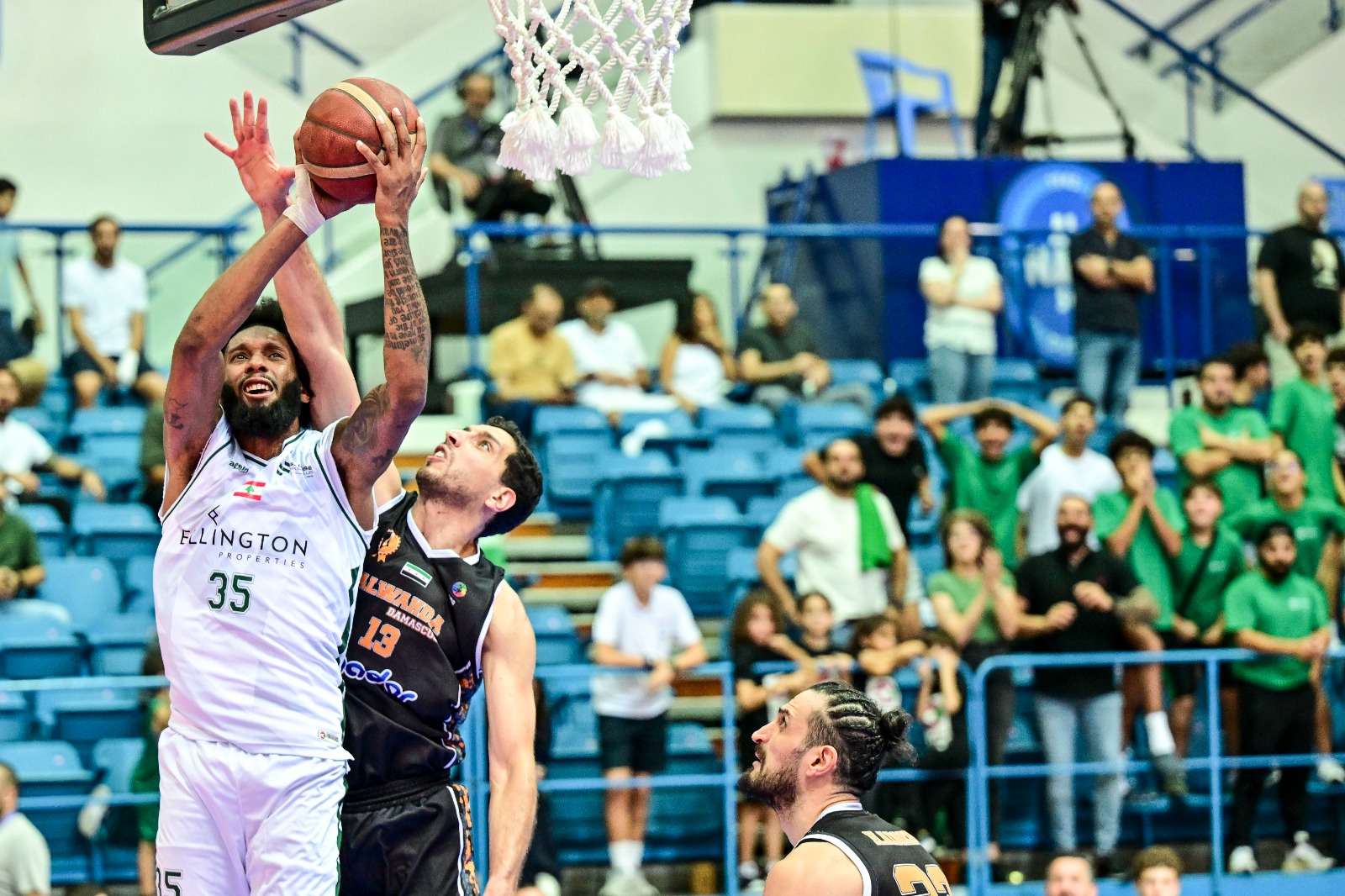 الحكمة اللبناني يهزم الوحدة السوري في بطولة «السلة العربية»