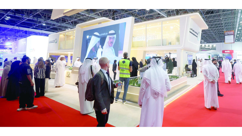 معرض «ويتيكس» يستمر حتى غدٍ في مركز دبي التجاري العالمي. تصوير: إبراهيم صادق