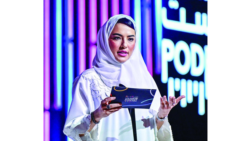مريم الملا: «دبي بودفست» لم يعد مجرد لقاء تقليدي، بل أصبح منصة لها حضورها الملموس وأثرها الواضح في تبادل الأفكار وتحديد اتجاهات البودكاست.