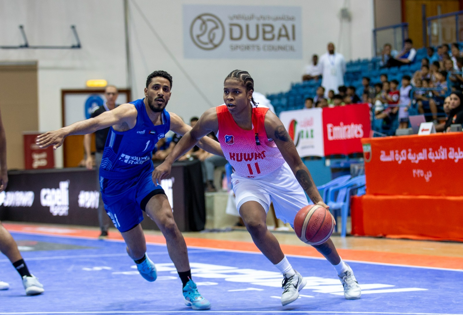 النصر يخسر أمام الكويت الكويتي.. ويودع «السلة العربية»