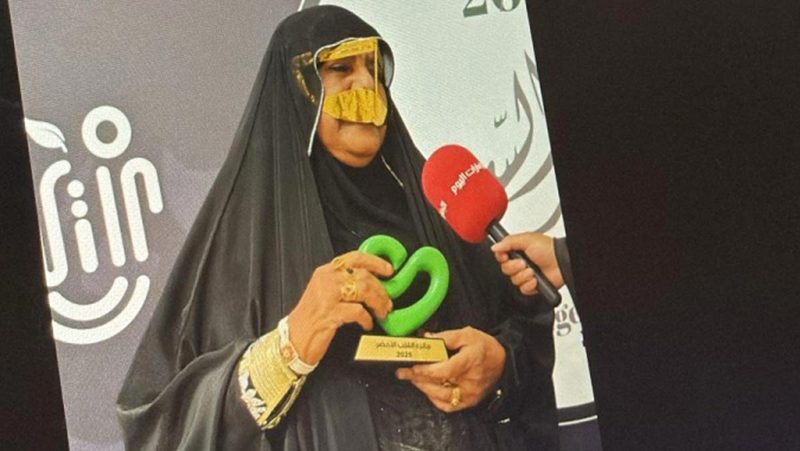 مريم الزعابي: الفوز بجائزة «القلب الأخضر» فرحة لا توصف بعد سنوات من العطاء.