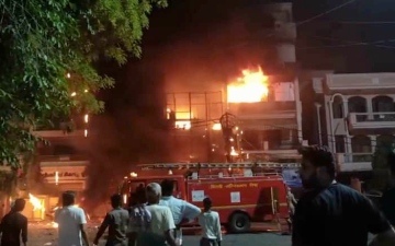 الصورة: الهند.. حريق بمستشفى يودي بحياة 6 مرضى على الأقل