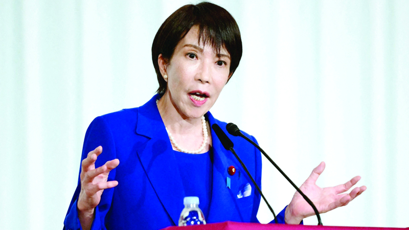 صعود تاكايشي يجسد استراتيجية البقاء الدائمة للحزب الليبرالي الديمقراطي. رويترز