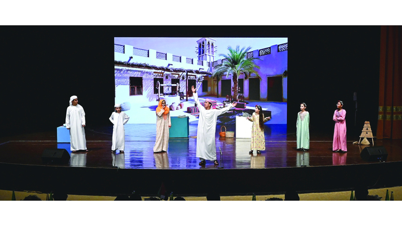 «طموح زايد يعانق الفضاء» تروي قصة طفل إماراتي يحلم بأن يصبح رائد فضاء. تصوير: إريك أرازاس