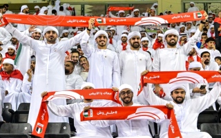 الصورة: بالصور.. جماهير «الأبيض» تُزيّن استاد جاسم بن حمد