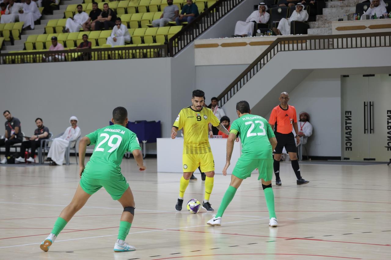 فوز شباب الأهلي والبطائح وكلباء في افتتاح دوري الصالات