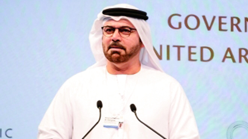 محمد القرقاوي: الإمارات تتبنى تعزيز الحوار العالمي والتعاون الدولي الهادف لتسريع وتيرة التطور والتنمية، وإحداث فارق إيجابي في حياة الناس.