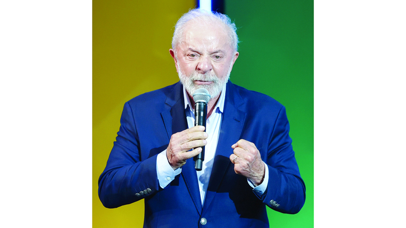 لولا دا سيلفا يريد تأكيد «عودة البرازيل» إلى الساحة الدولية. إي.بي.إيه