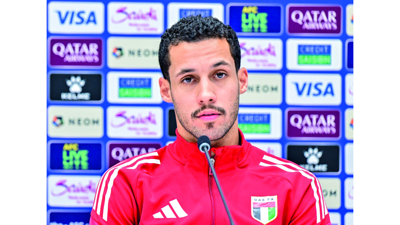 علي صالح: سنلعب بمستوانا الذي قدمناه في الشوط الثاني أمام عمان.