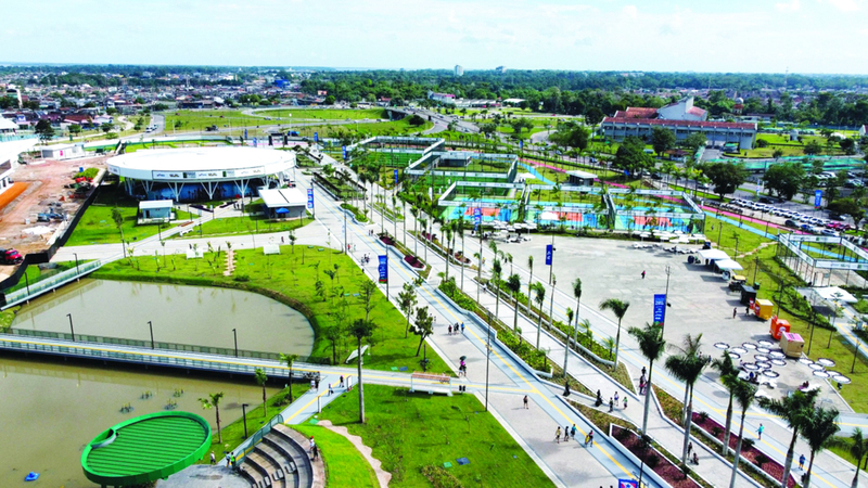 مدينة بيليم الساحلية في منطقة الأمازون ستستضيف «كوب 30». رويترز