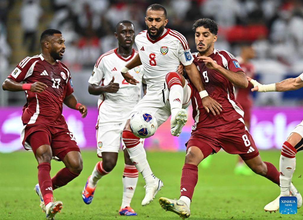 بث مباشر.. مباراة الإمارات وقطر في ملحق كأس العالم 2026