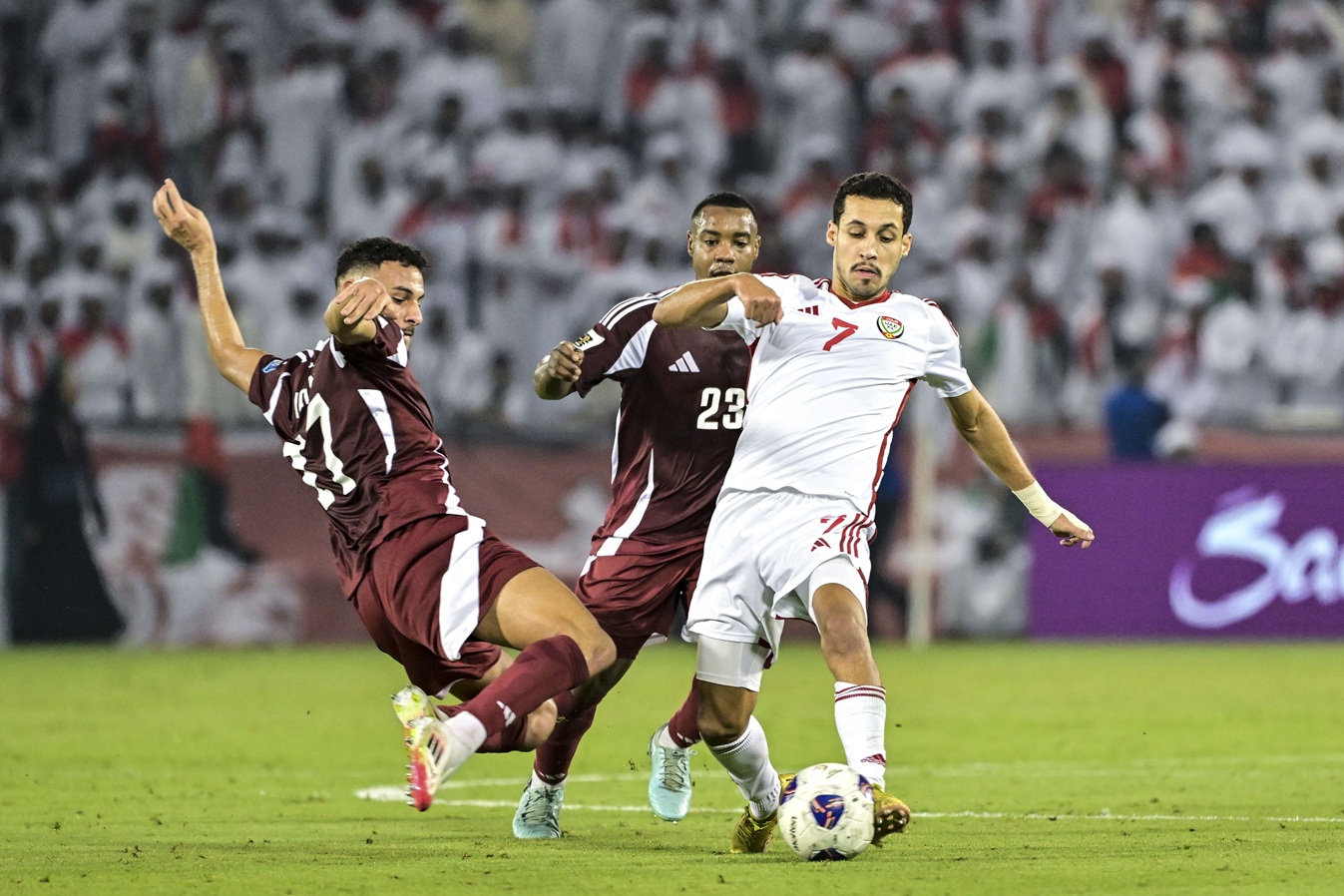 قطر إلى كأس العالم.. وفرصة الأبيض الإماراتي «تزداد صعوبة» (فيديو)
