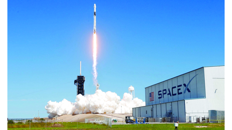 «سبيس إكس» أصبحت أداة حيوية في كل ما تفعله الولايات المتحدة. رويترز