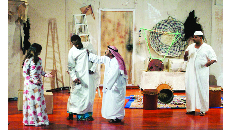 أعمال سالم الحتاوي المسرحية نجحت في حصد الجوائز والتكريمات. أرشيفية