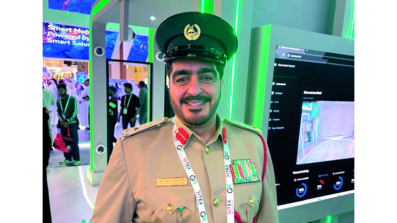 المقدم الدكتور حمد منصور: «النفق البيومتري» حقق نتائج بالغة الدقة، في قضايا عدة طُبِّق فيها على مشتبه فيهم.