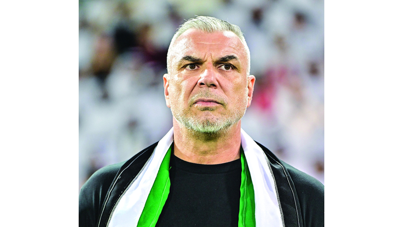 كوزمين خلال المباراة. تصوير: باتريك كاستيلو