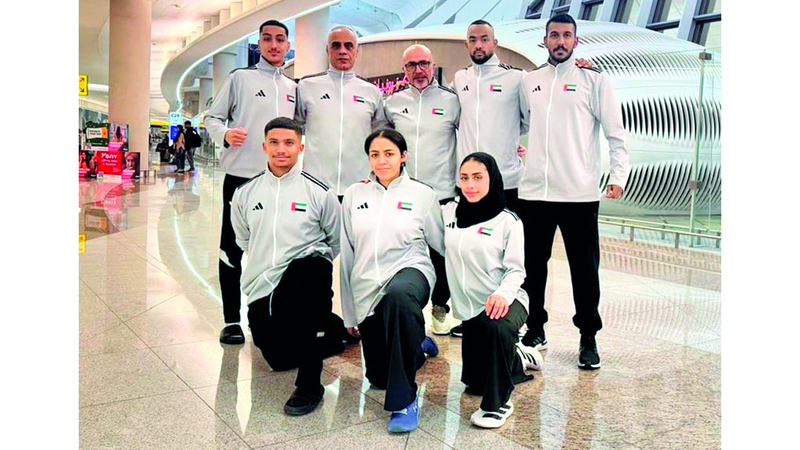 «أبيض الكاراتيه» إلى باريس بطموح التأهل للمونديال